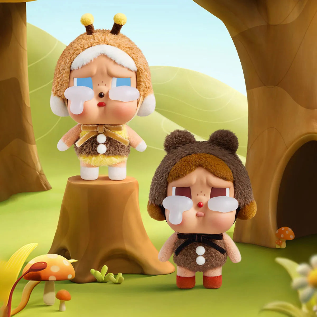 Crybaby Crying Again Vinyl Face Plush