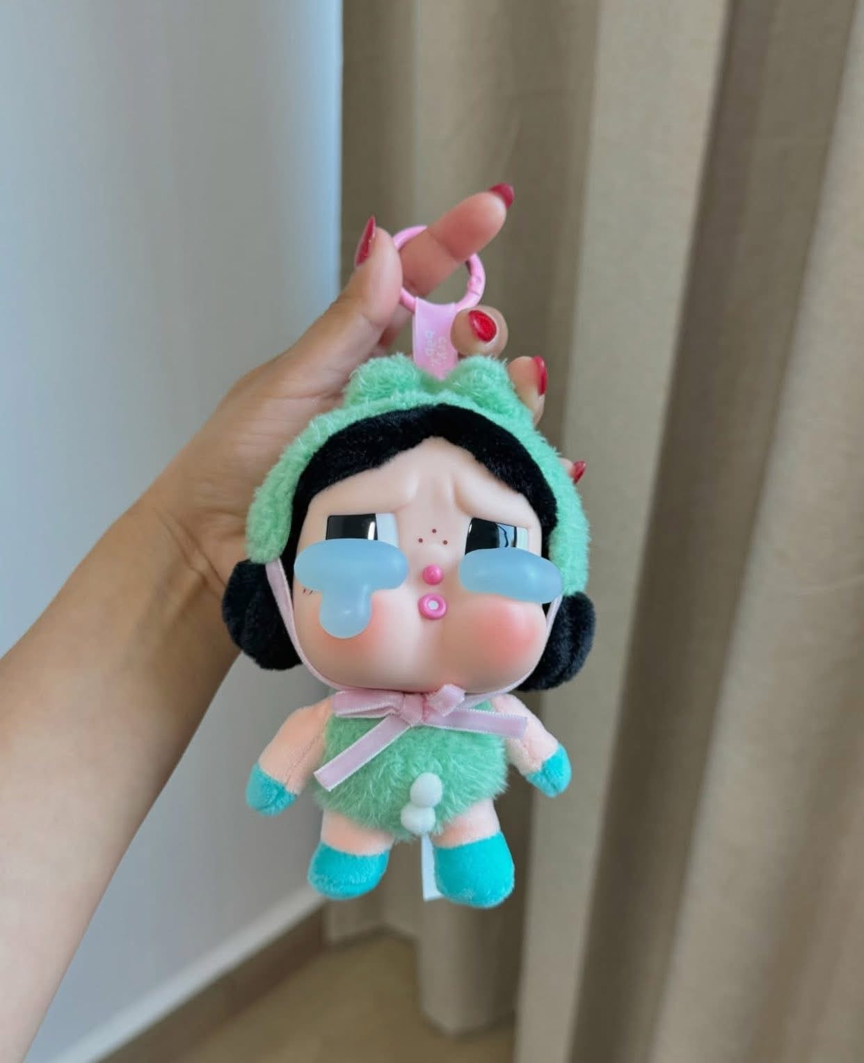 Crybaby Crying Again Vinyl Face Plush
