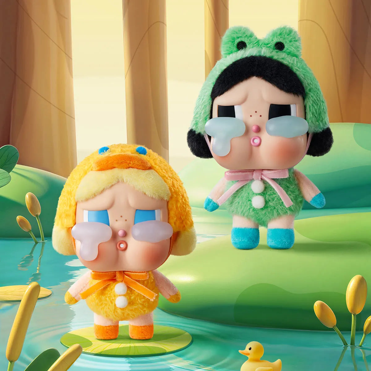 Crybaby Crying Again Vinyl Face Plush