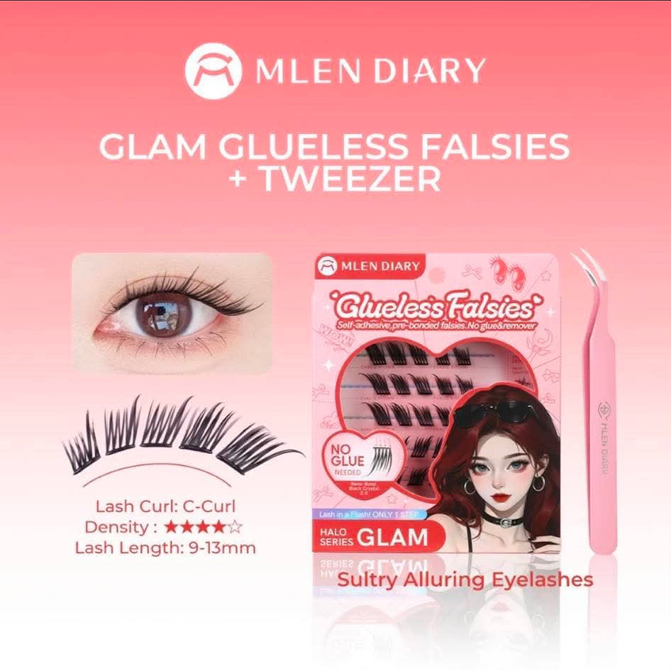 Mlen Diary Halo Series Glue Free False Eyelashes