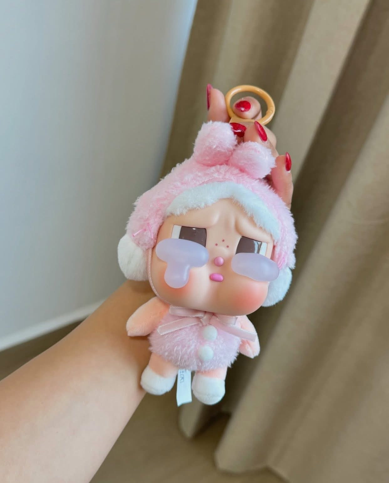 Crybaby Crying Again Vinyl Face Plush