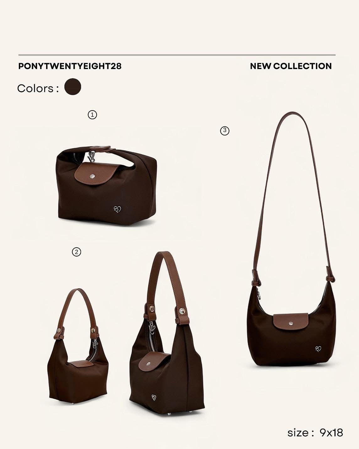 Pony Moya Nylon Bag