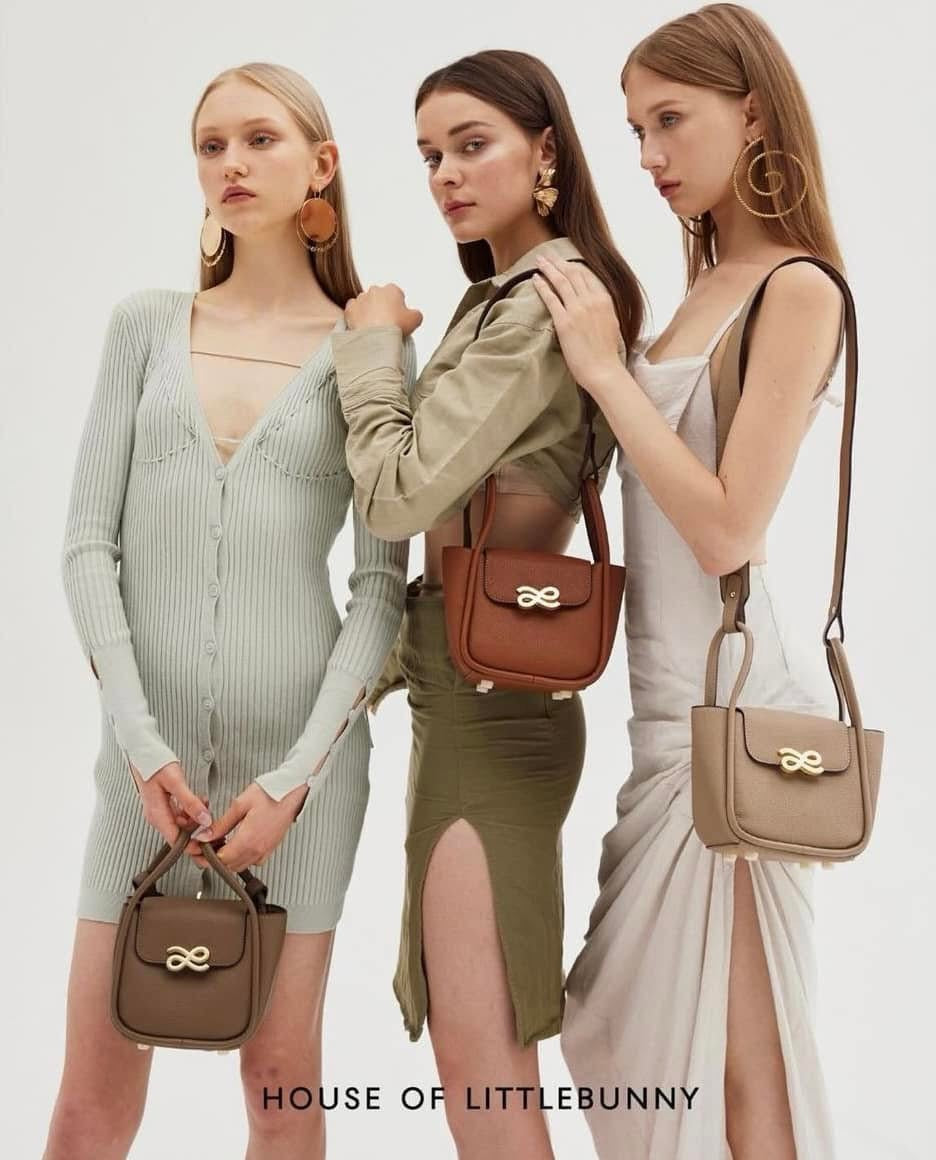 House of Little Bunny Bento in Tan Taupe