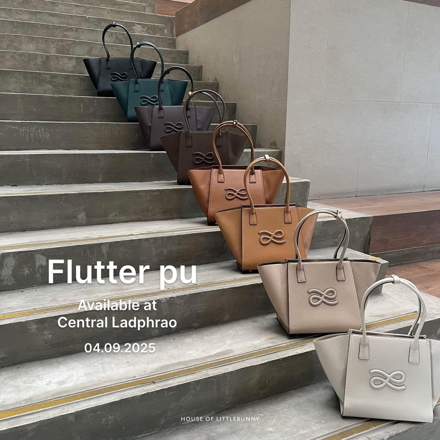 House of Little Bunny Flutter Tote