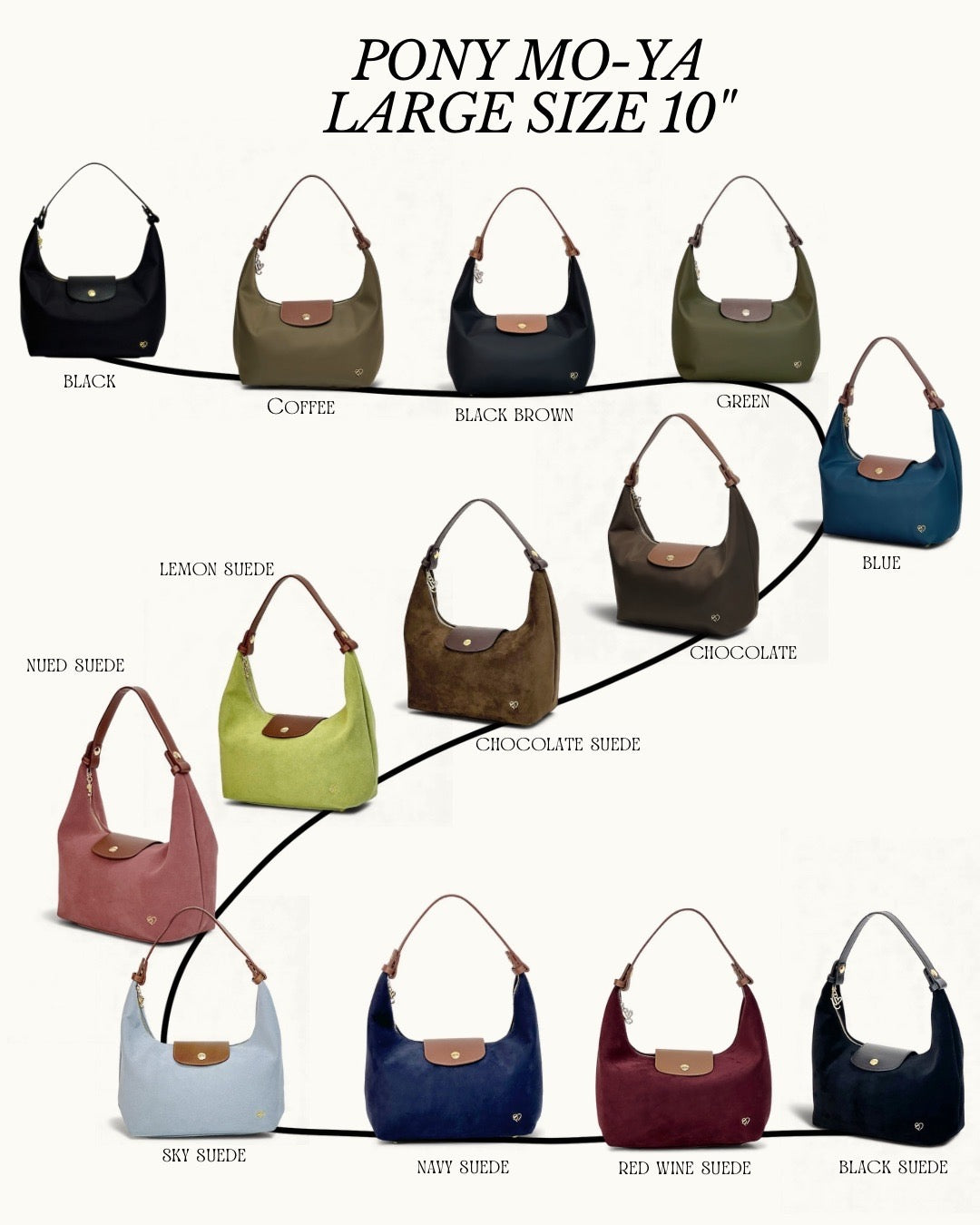 Pony Moya Large Nylon Bag