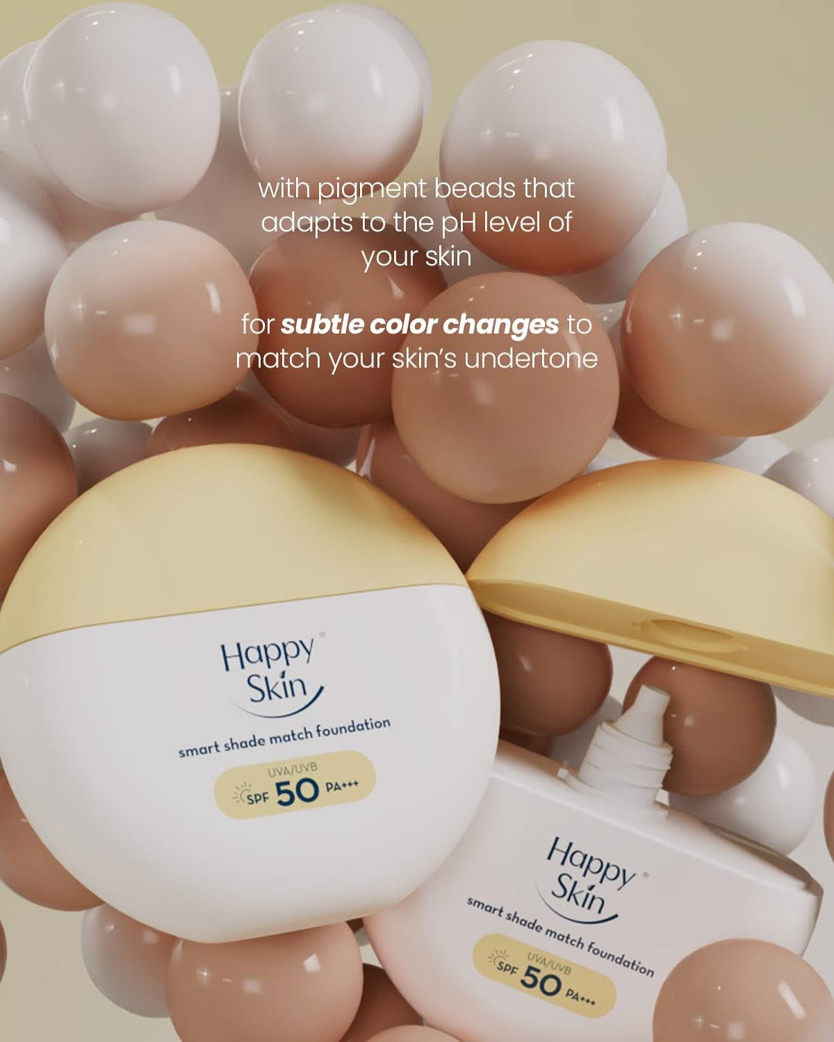 Happy Skin Smart Shade Match Foundation