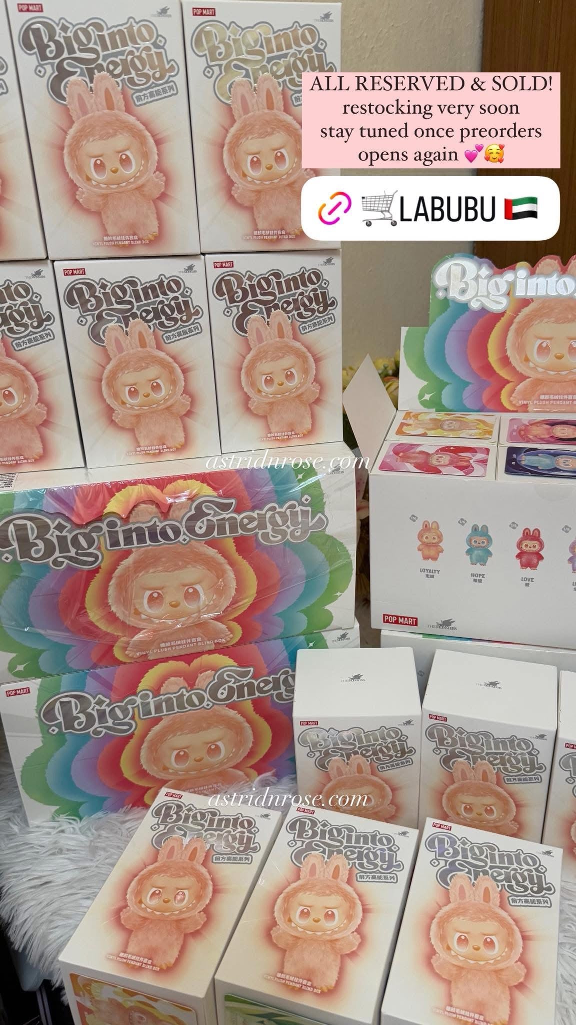Labubu v3 Big Energy The Monsters Vinyl Plush (PREORDER ETA: 4th week of May)