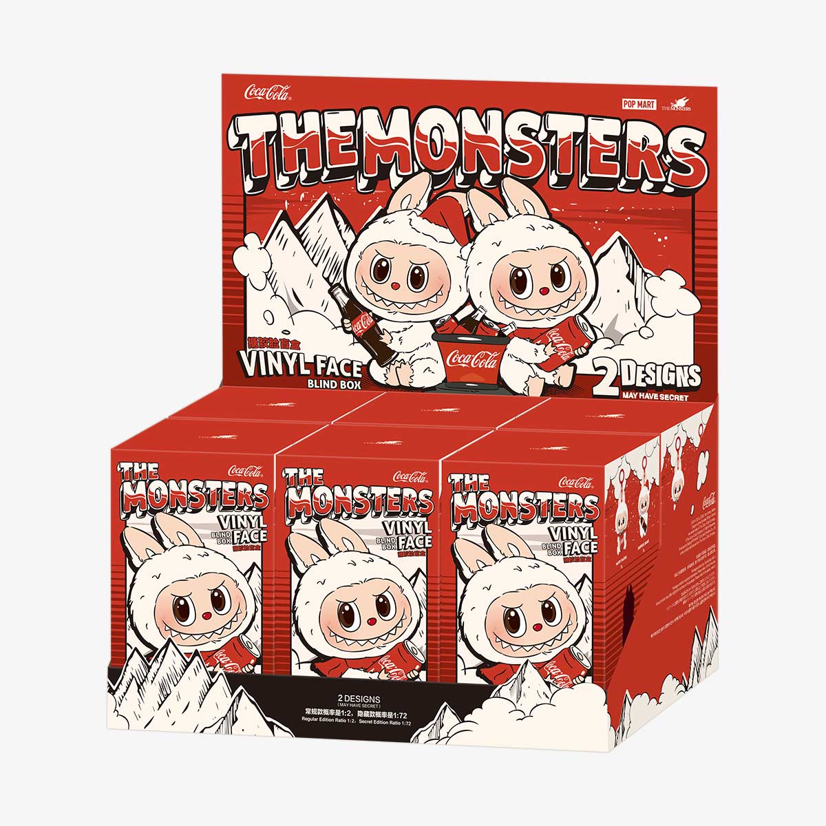 Labubu The Monsters Coca Cola Vinyl Face Blind Box