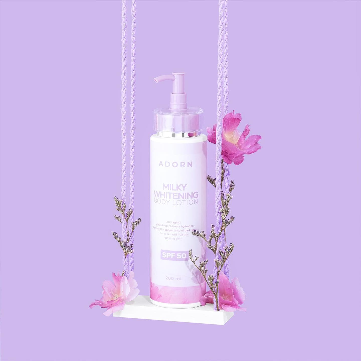 ADORN by Calm Skin Milky Whitening Lotion SPF50 - Astrid & Rose