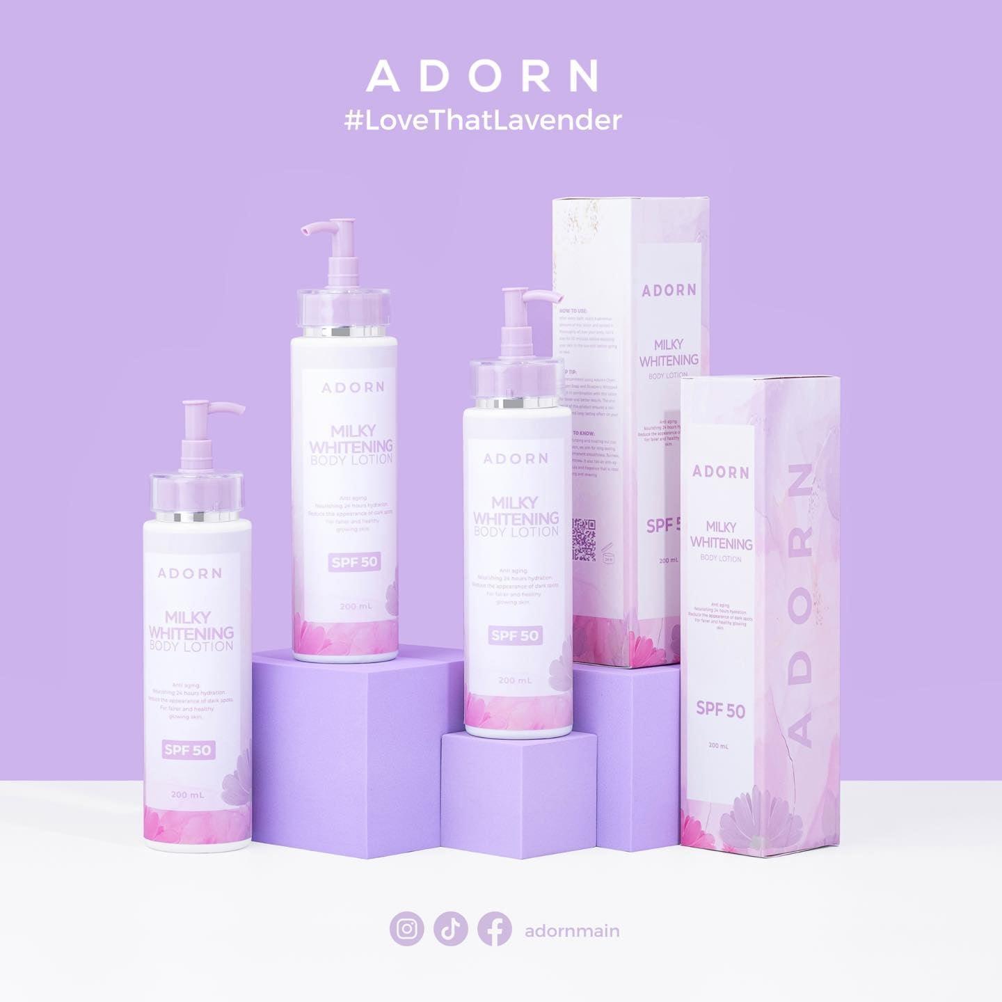 ADORN by Calm Skin Milky Whitening Lotion SPF50 - Astrid & Rose