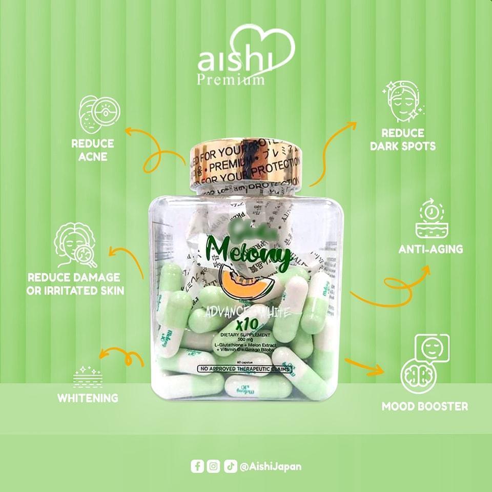 Aishi Gluta Melony Advanced White x10 - Astrid & Rose