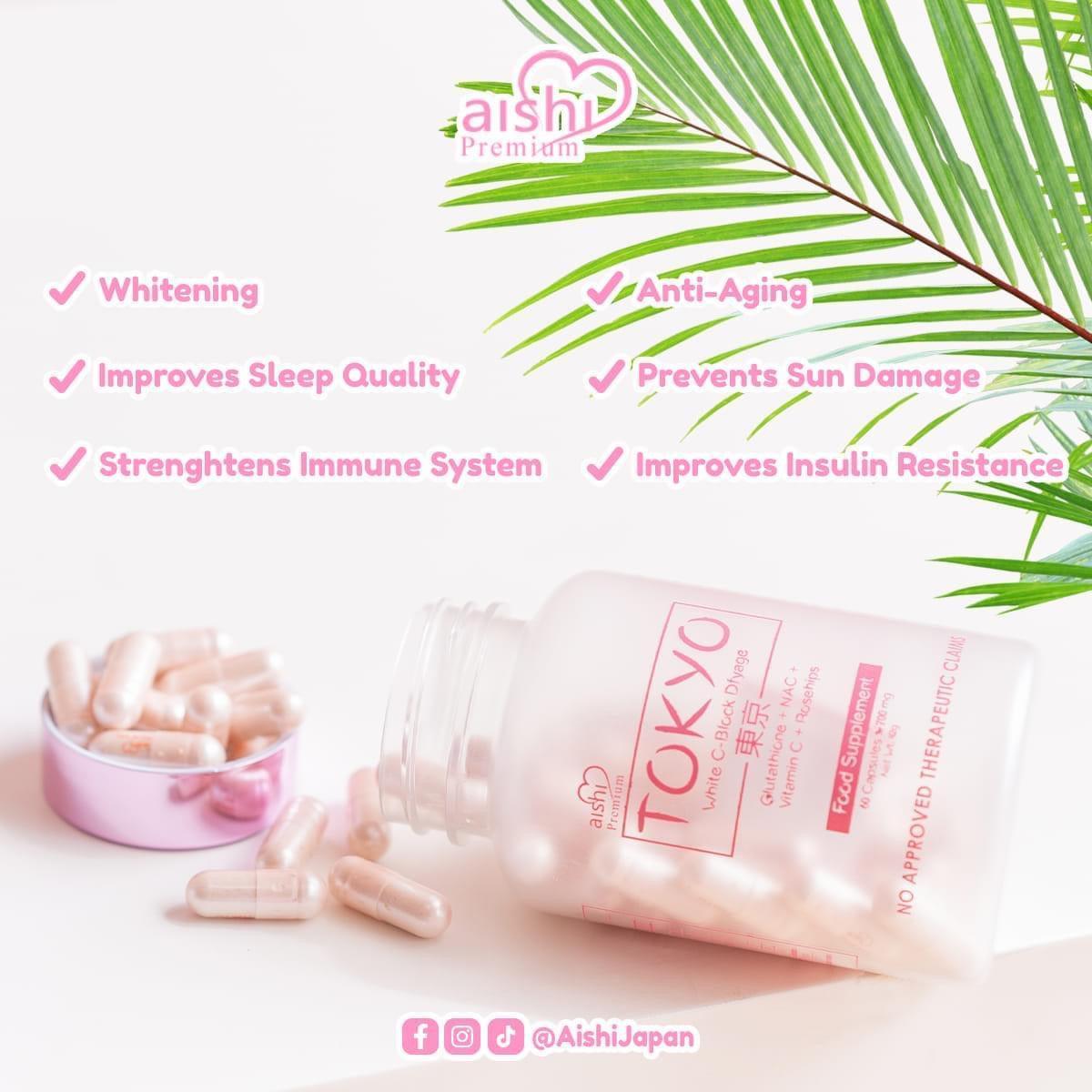 Aishi Premium Tokyo White C-Block Dfyage - Astrid & Rose