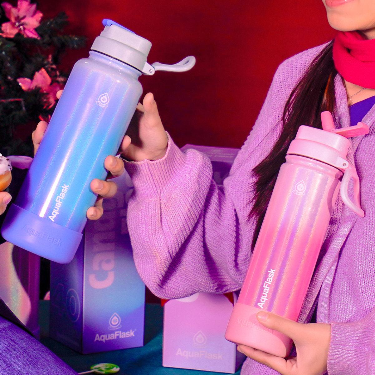 AquaFlask 22oz Candy Floss Collection - Astrid & Rose