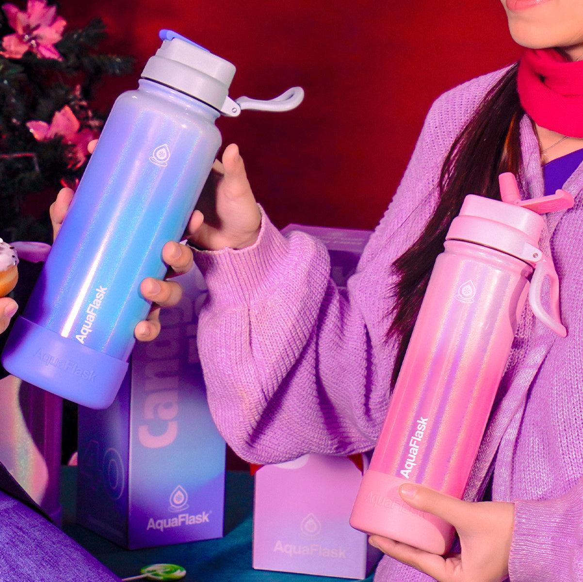 AquaFlask 22oz Candy Floss Collection - Astrid & Rose