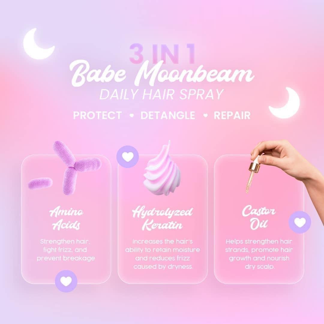 Babe Formula Moonbeam Daily Hair Spray 60ml - Astrid & Rose