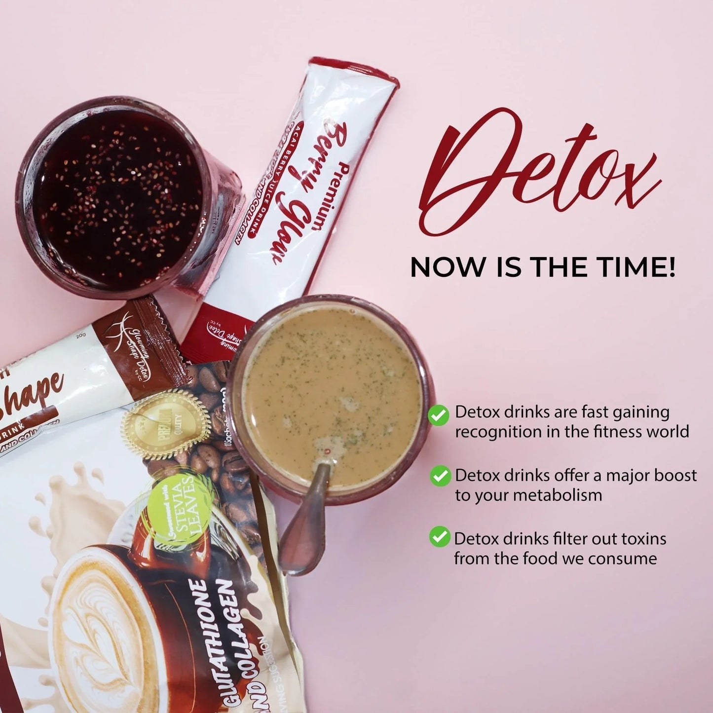Berry Glow Acai Berry Glowming Shape Detox - Astrid & Rose