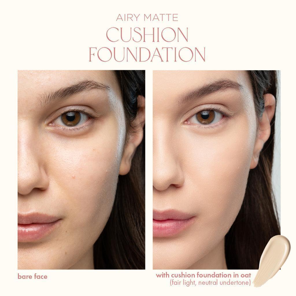 blk cosmetics Airy Matte Cushion Foundation SPF15 5% Niacinamide - Astrid & Rose