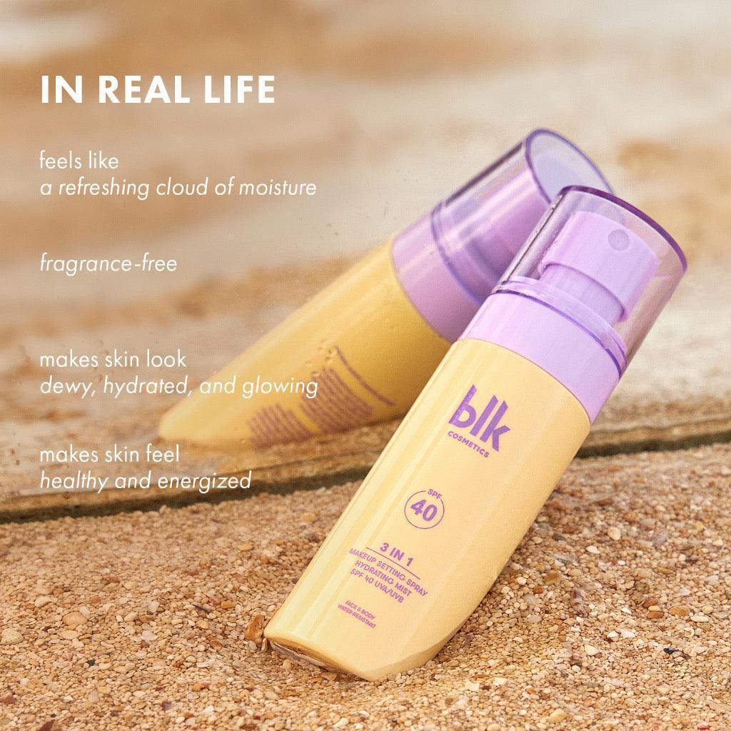 blk cosmetics Fresh 3in1 Makeup Setting Spray & Hydrating Mist SPF 40 UVA/UVB - Astrid & Rose