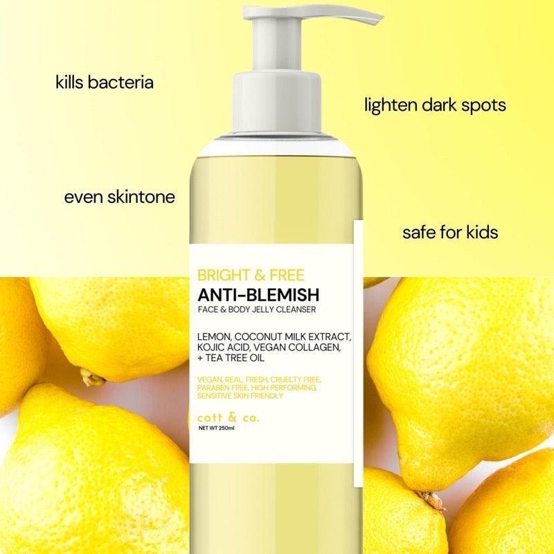 Catt & Co Anti-Blemish Face & Body Jelly Cleanser - Astrid & Rose