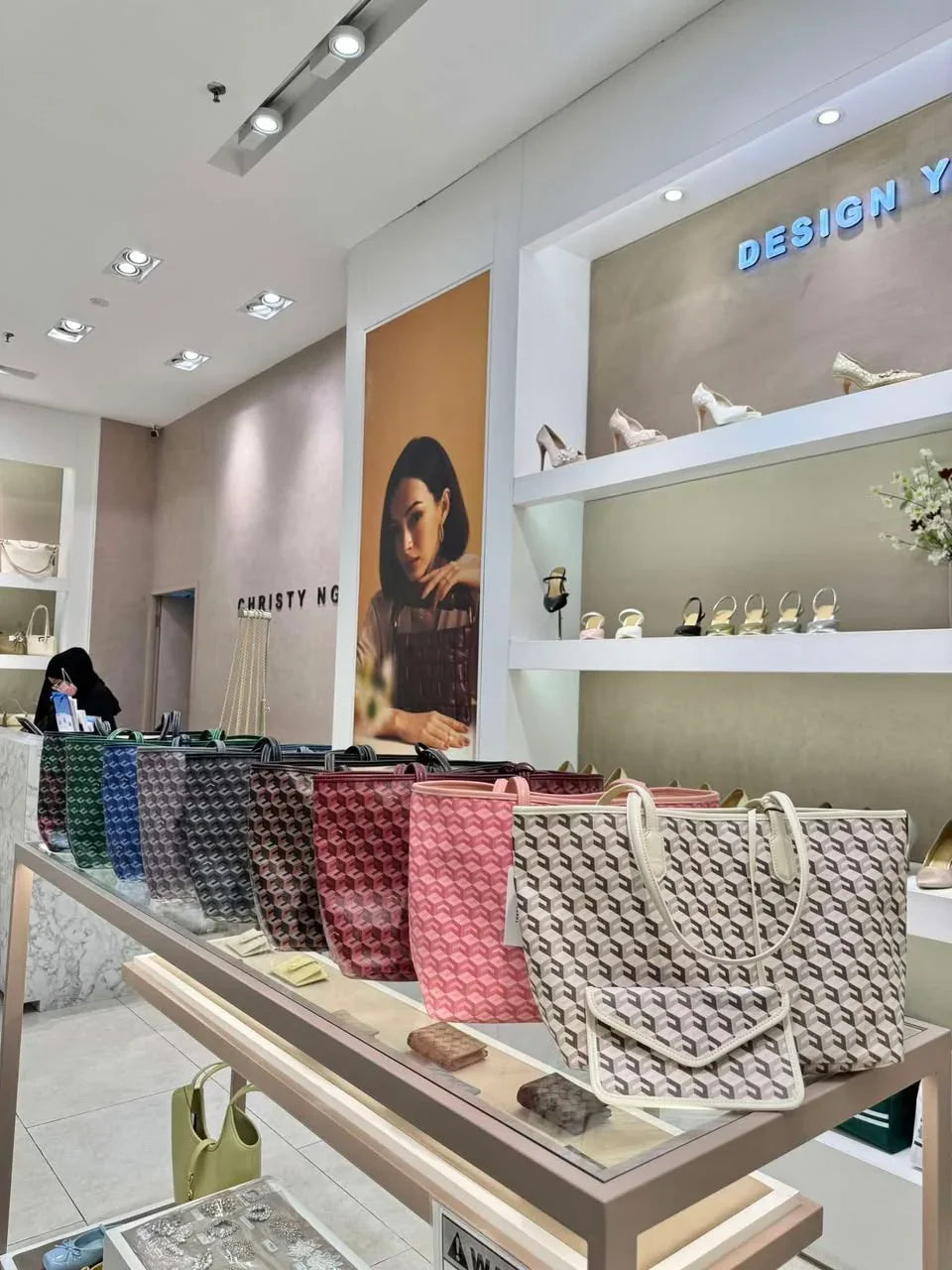 Christy Ng Russo Monogram Large Tote Bag - Astrid & Rose