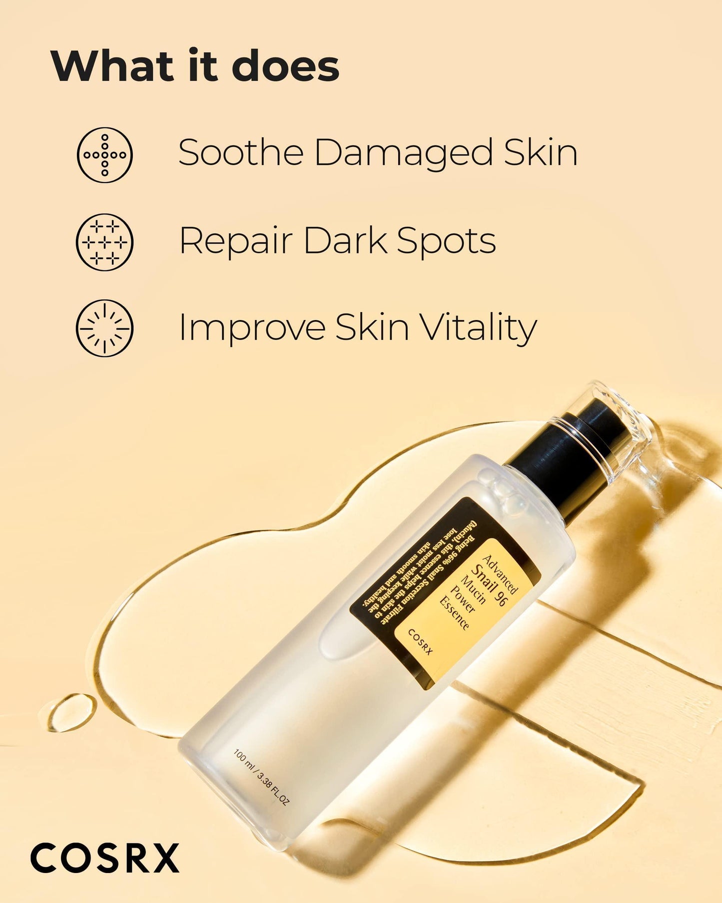 Cosrx Advanced Snail 96 Mucin Power Essence - Astrid & Rose