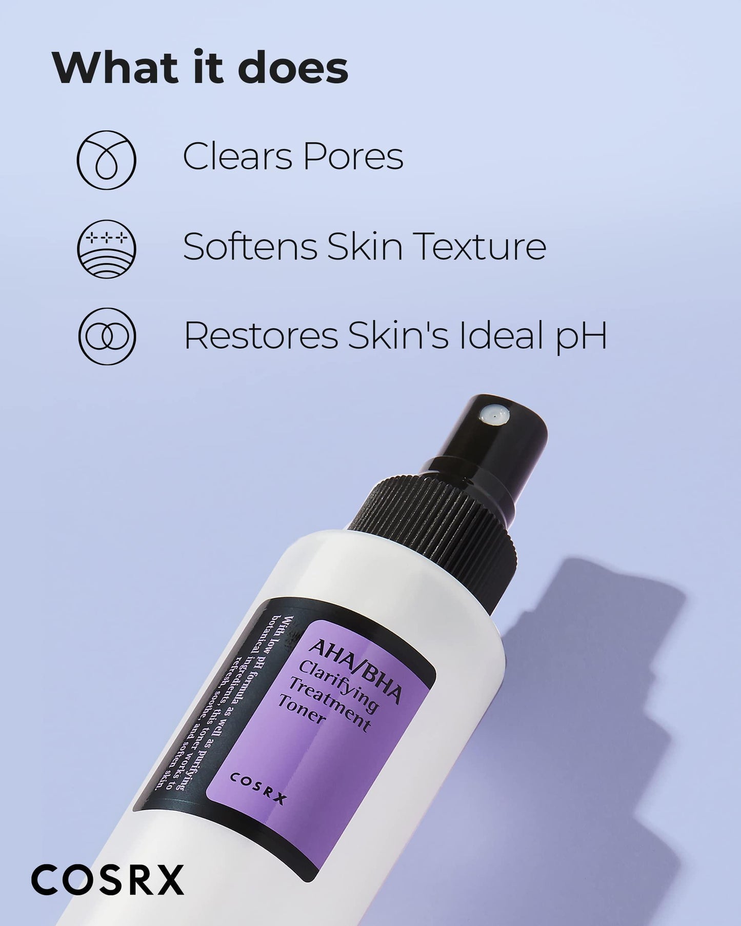 Cosrx AHA/BHA Clarifying Treatment Toner - Astrid & Rose