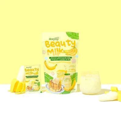 Dear Face Beauty Milk Premium Japanese Banana Probiotic + Collagen Drink - Astrid & Rose