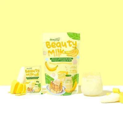 Dear Face Beauty Milk Premium Japanese Banana Probiotic + Collagen Drink - Astrid & Rose