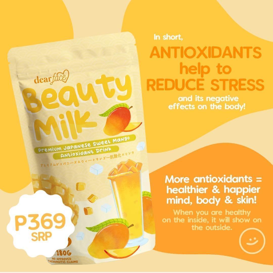 Dear Face Beauty Milk Premium Japanese Mango Antioxidant Drink - Astrid & Rose