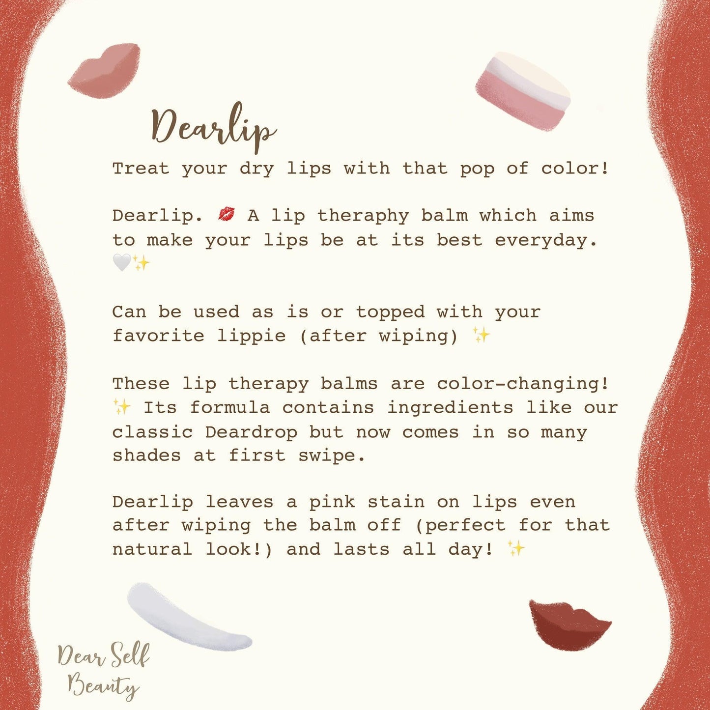 Dear Self Beauty Dearlip in Leony - Astrid & Rose