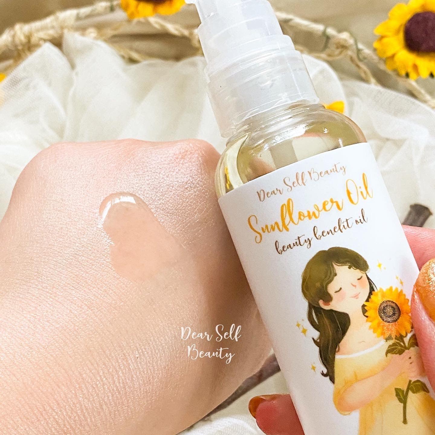 Dear Self Beauty Sunflower Oil 100ml - Astrid & Rose