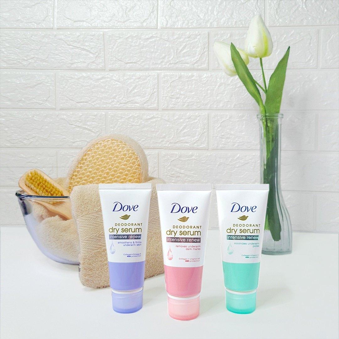 Dove Deodorant Dry Serum Collagen Intensive Renew Vitamin B3 (PREORDER) - Astrid & Rose
