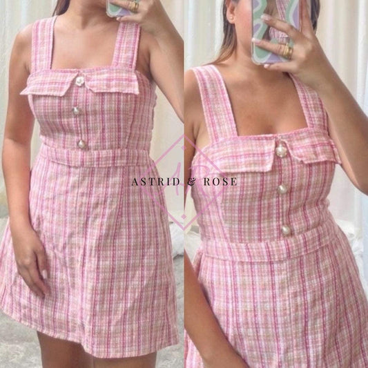 Dress - Brittany in Pink - Astrid & Rose