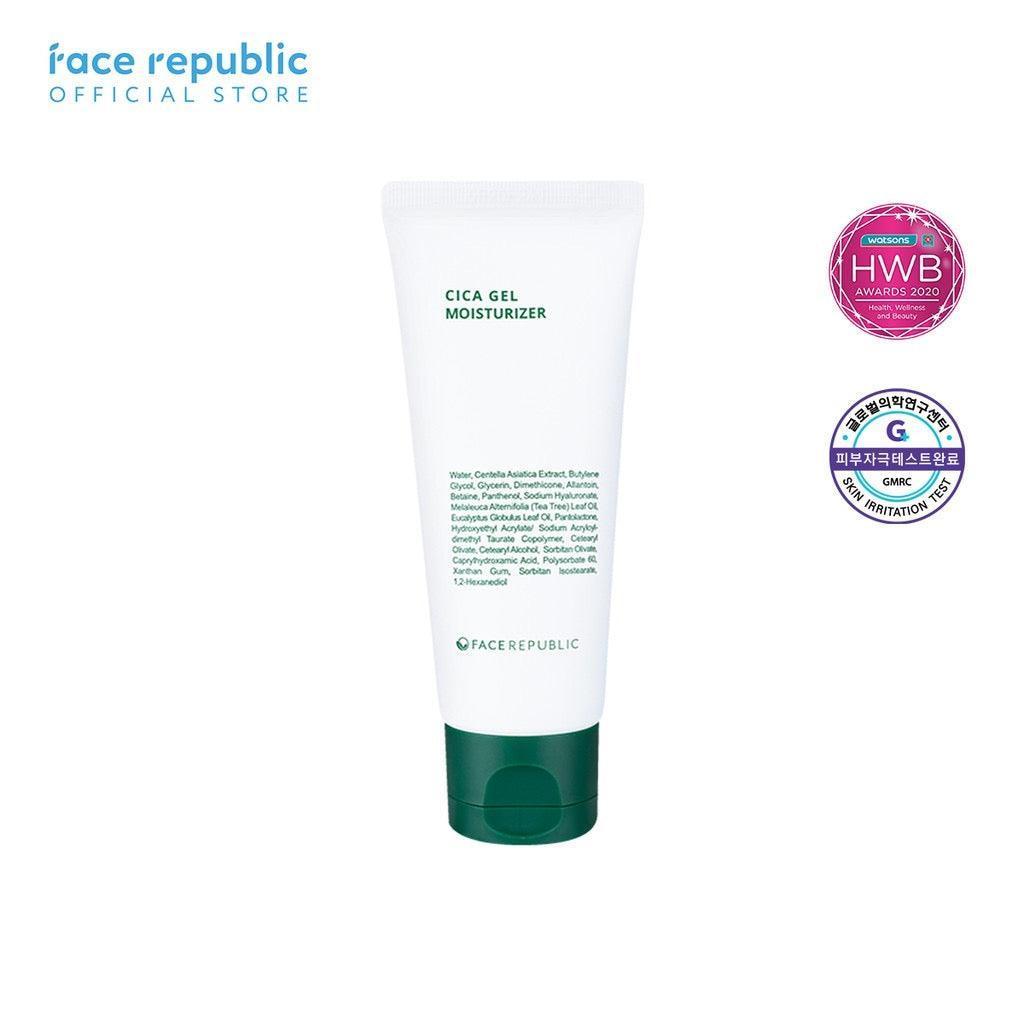 Gel moisturizer on sale for face