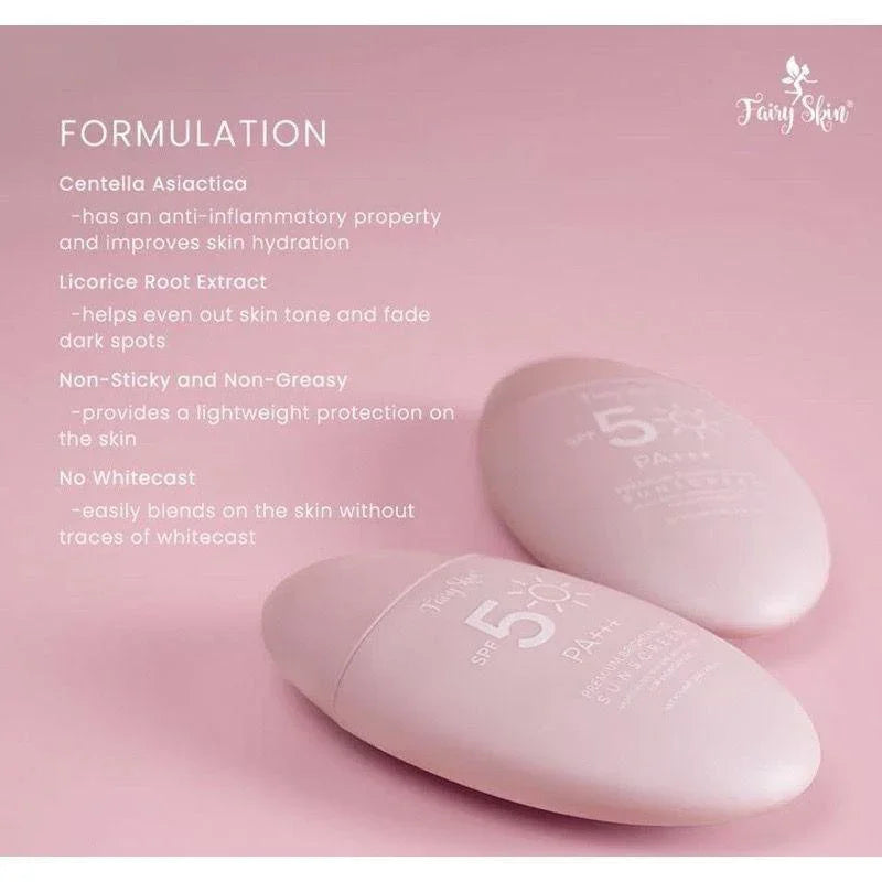Fairy Skin Premium Brightening Sunscreen SPF50 50g - Astrid & Rose