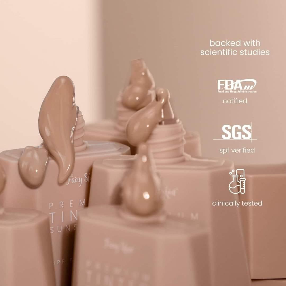 Fairy Skin Premium Tinted Sunscreen SPF50 PA++++ - Astrid & Rose