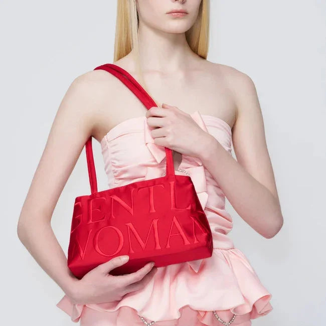 Gentlewoman Ballerina Bag in Red Swan - Astrid & Rose
