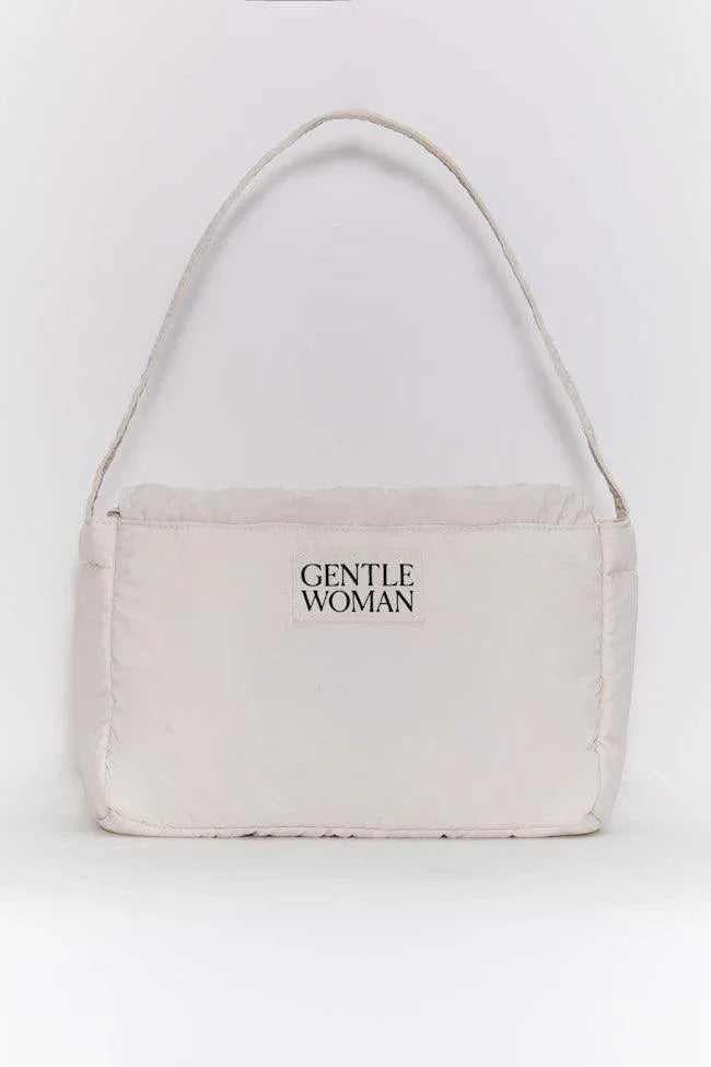 Gentlewoman Dumpling Bag in Cream - Astrid & Rose
