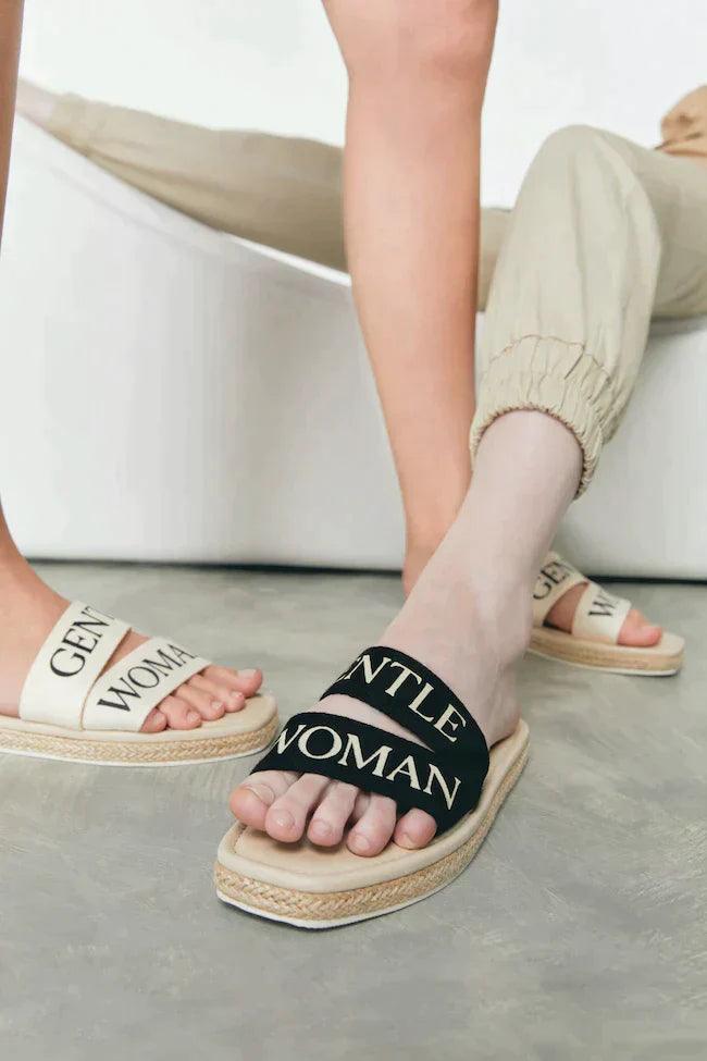 Gentlewoman Hemp Rope Slippers - Astrid & Rose