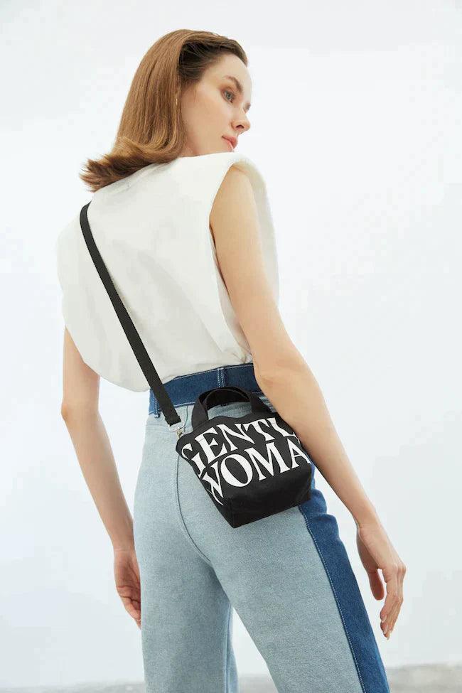 Gentlewoman Micro Canvas Tote - Astrid & Rose