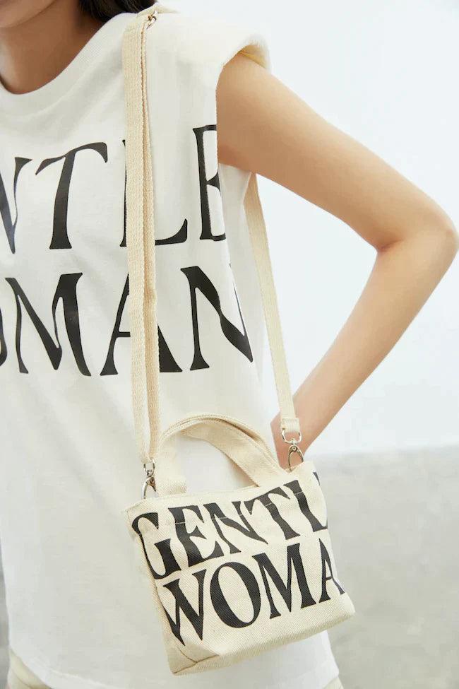 Gentlewoman Micro Canvas Tote - Astrid & Rose