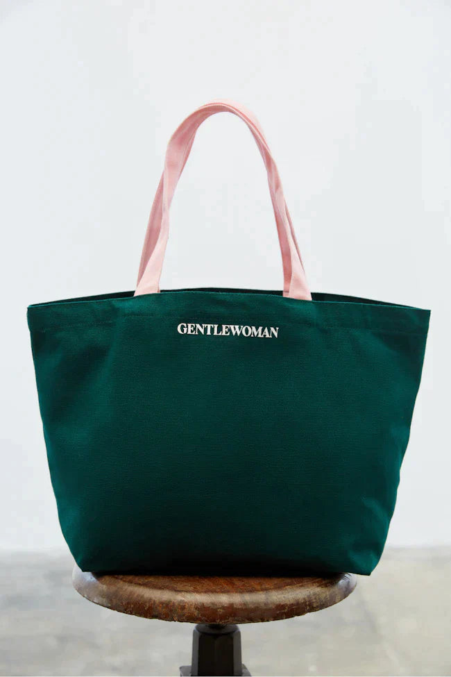 Gentlewoman Painted Wall Tote in Green - Astrid & Rose