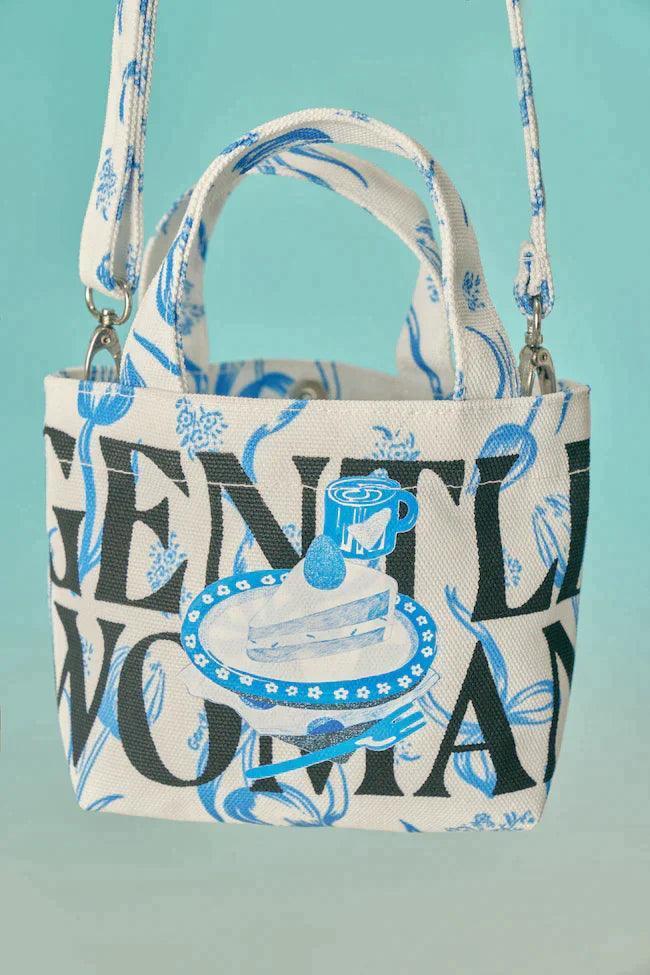 Gentlewoman Sprinkle Lapis Tulip Micro Tote - Astrid & Rose