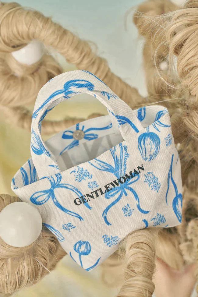 Gentlewoman Sprinkle Lapis Tulip Micro Tote - Astrid & Rose