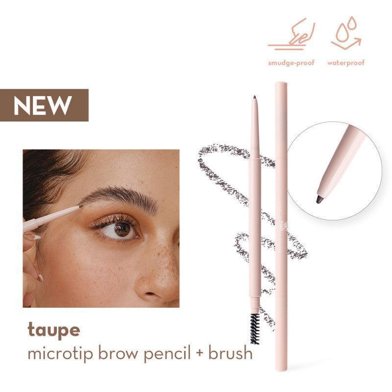 Happy Skin Holy Grail Microtip Brow Pencil + Brush (PREORDER) - Astrid & Rose