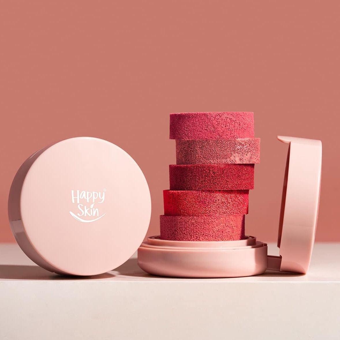 Happy Skin Second Skin Serum Cushion Blush (PREORDER) - Astrid & Rose