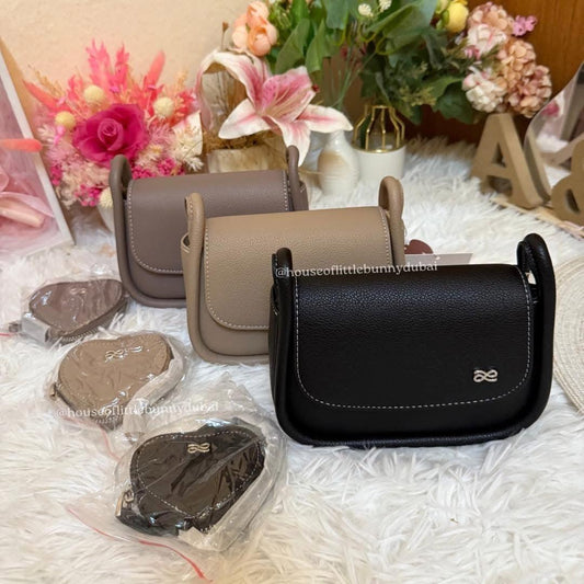 House of Little Bunny Mini Penelope with free Heart Wallet - Astrid & Rose