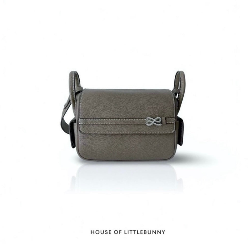 House of Little Bunny Treasure Belt 24 in Charcoal - Astrid & Rose