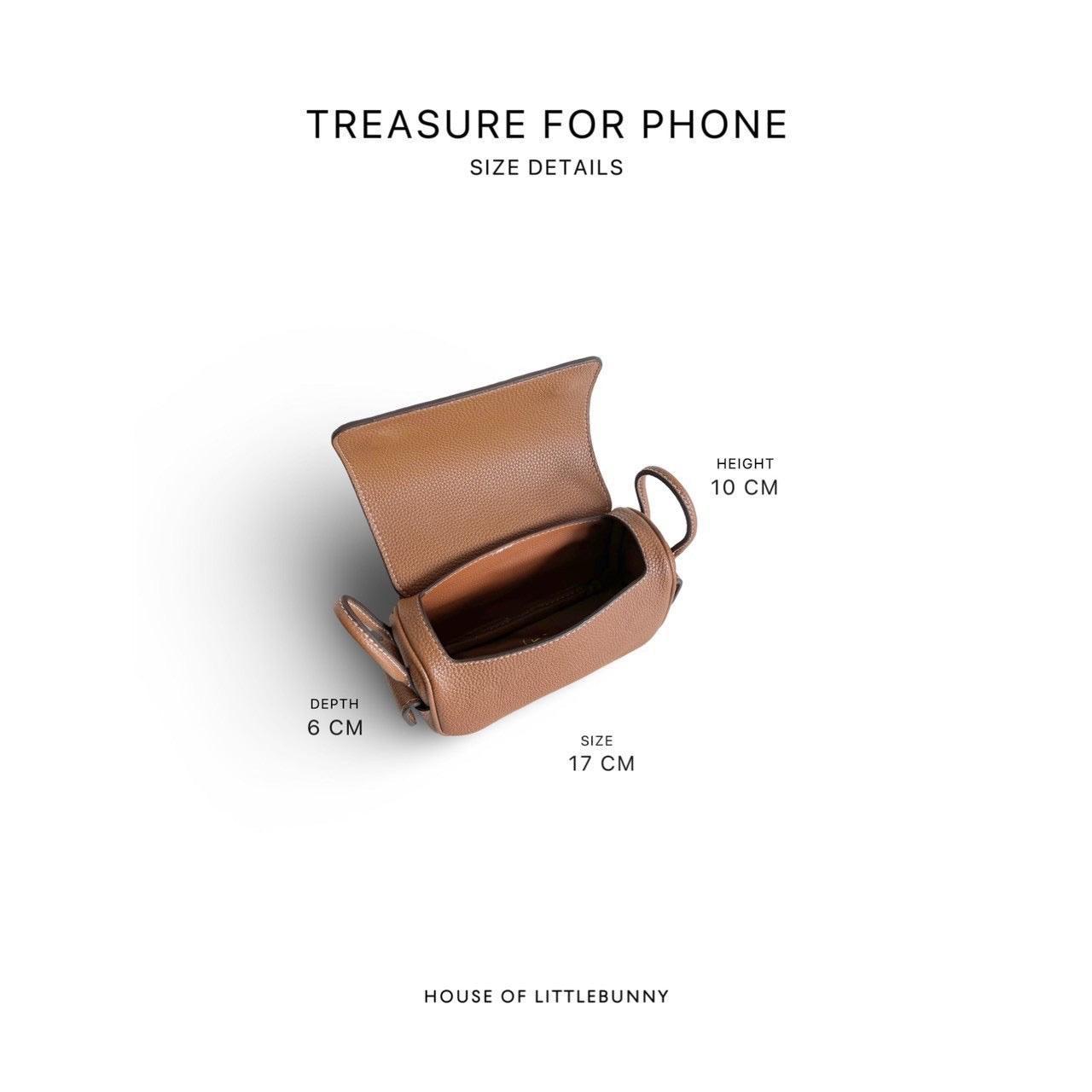 House of Little Bunny Treasure Phone in Gold - Astrid & Rose
