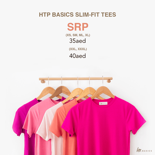 HTP Basics - Slim Fit Tees (XL, XXL) - Astrid & Rose